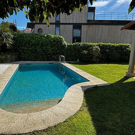 Sirenita En La Playa Con Piscina Y Vistas Al Mar Villa Comarca de Vigo
